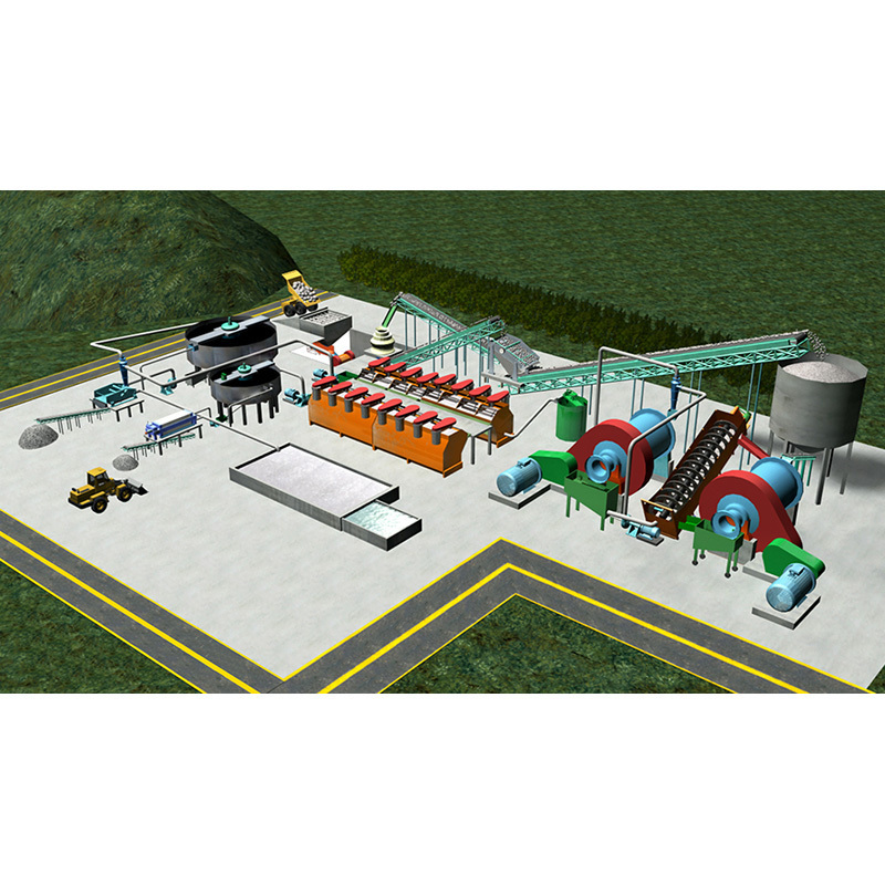 China Copper Plant Equipment / Copper Ore Concentrate Plant