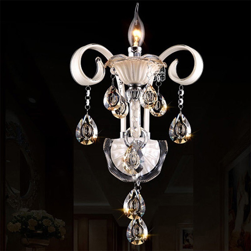 Modern Large LED Candle Pendant Lights Luxury Hanging Decorative Fixtures for Crystal Chandelier Lamps