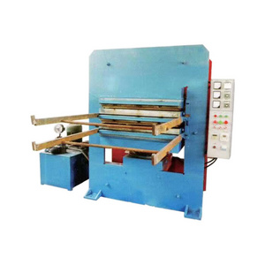 Rubber Floor Tile Production Line Rubber Floor Mat Vulcanizing Machine Waste Tire Rubber Powder Floor Mat Forming Equipment