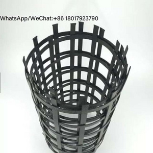 PET Polyester Geogrid PET geogrid PP two-way welded geogrid