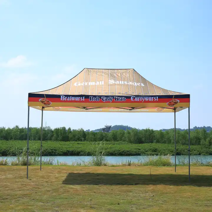 Big Aluminium Die Casting Foot  Custom Printed 3x4.5 Folding Tent Gazebo Canopy for Trade Show Tents Outdoor Advertising