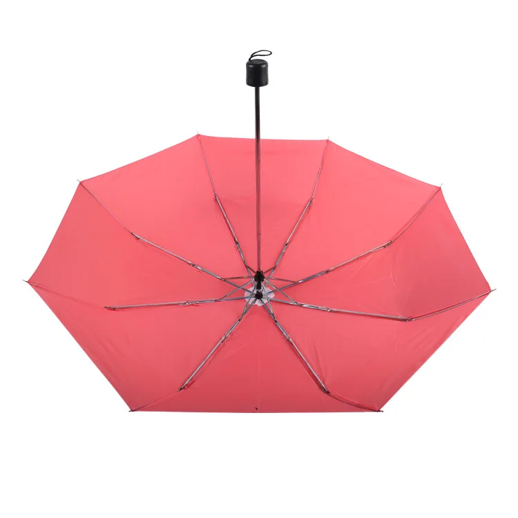 Factory Wholesale High Quality Wholesale Print 3 Folding Umbrella Light Weight China Made 6K Umbrella customized