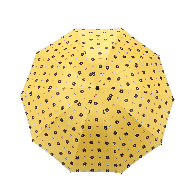 cheap UV windproof sombrillas paraguas de lluvias umbrellas for the rain with logo printing promotional sun mini fold umbrella