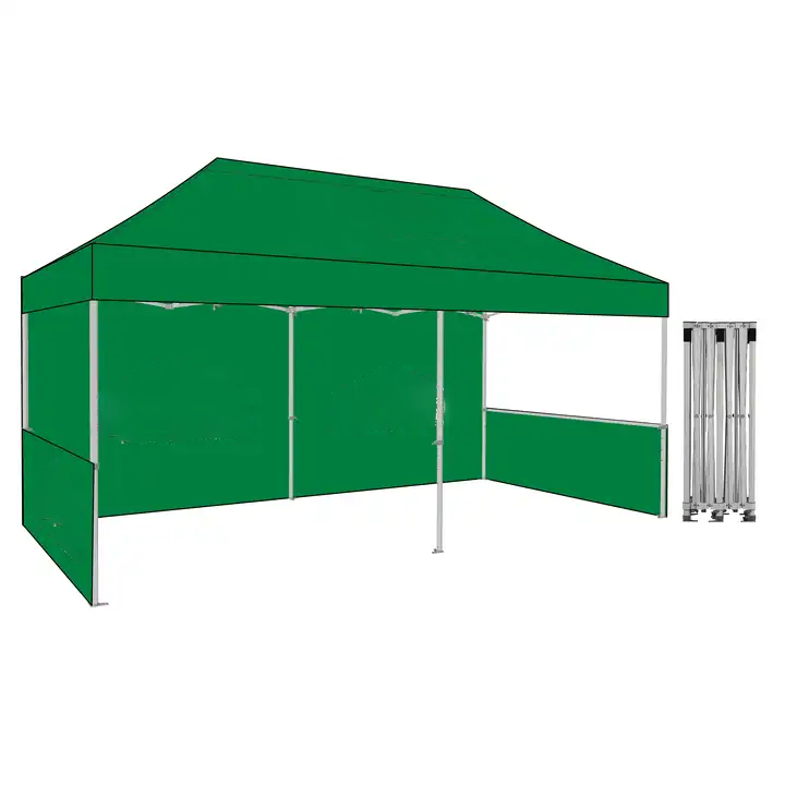 Outdoor 3x3  3x4.5  3x6m aluminium pop up folding gazebo 3x4 commercial heavy duty custom printed advertising gazebo tent