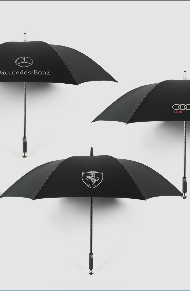 High Quality Promotional Straight Business Logo Customization Golf Umbrella Benz Umbrella