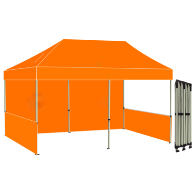 600D Polyester Heavy Duty 3x6m Frame Folding Pop up Outdoor Gazebo Tent Canopy Custom Printed 20x20 Trade Show Tents 38mm Steel