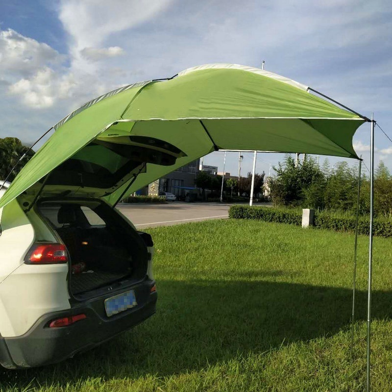 Wholesale portable tailgate tent outdoor camping multi-person windproof rain shade pergola car side camping tent