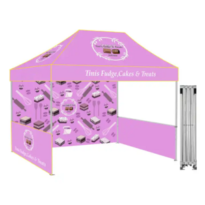 3x4.5m Custom Printed Folding Beach Tent Promotional Pop up Event Awning Trade Show Display Marquee Gazebo Canopy