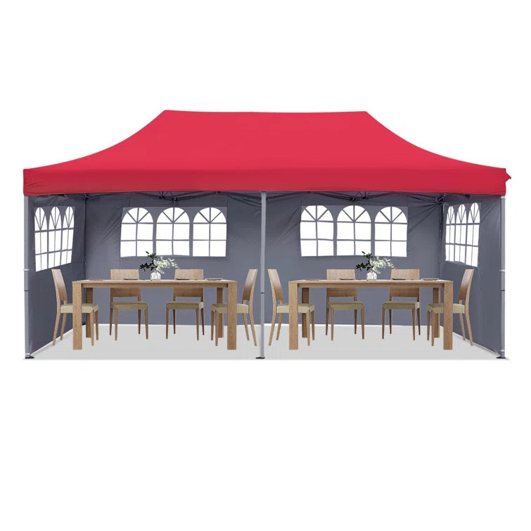 6x3 10x10 ez up folding pop up canopy tent custom printed advertising gazebo roof top tent for sale