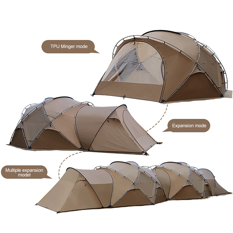 Luxury outdoor Tent spherical tent spherical dome thickened all seasons windproof rain dew camp equipment Dome Camping Tent