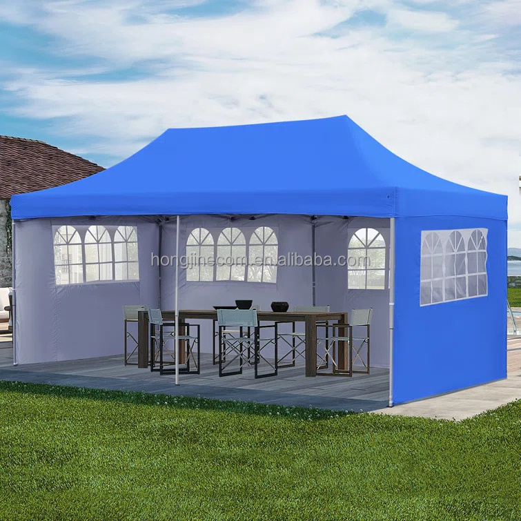 6x3 10x10 ez up folding pop up canopy tent custom printed advertising gazebo roof top tent for sale