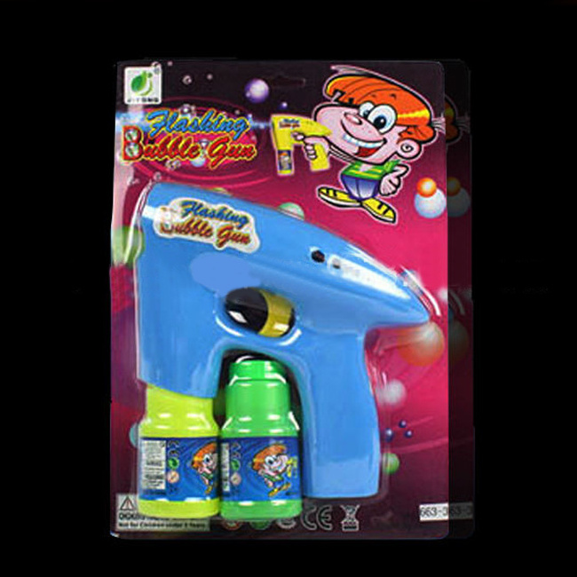 Hot Selling Battery Operated Wedding Bubble Gun With Led Lights