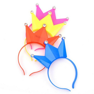 Led Crown Headband Light up Bow Headband  for Kids Halloween Christmas Party