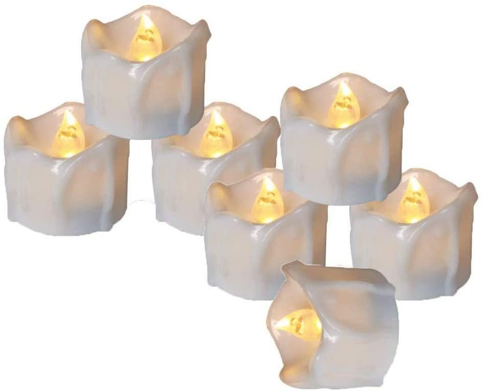 Flameless Candles Flickering Tea lights with Battery Operated  Led Candle  for Xmas Wedding Party