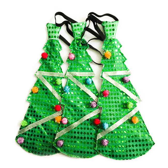 Christmas Decorations Christmas Tree Design LED Neck Tie