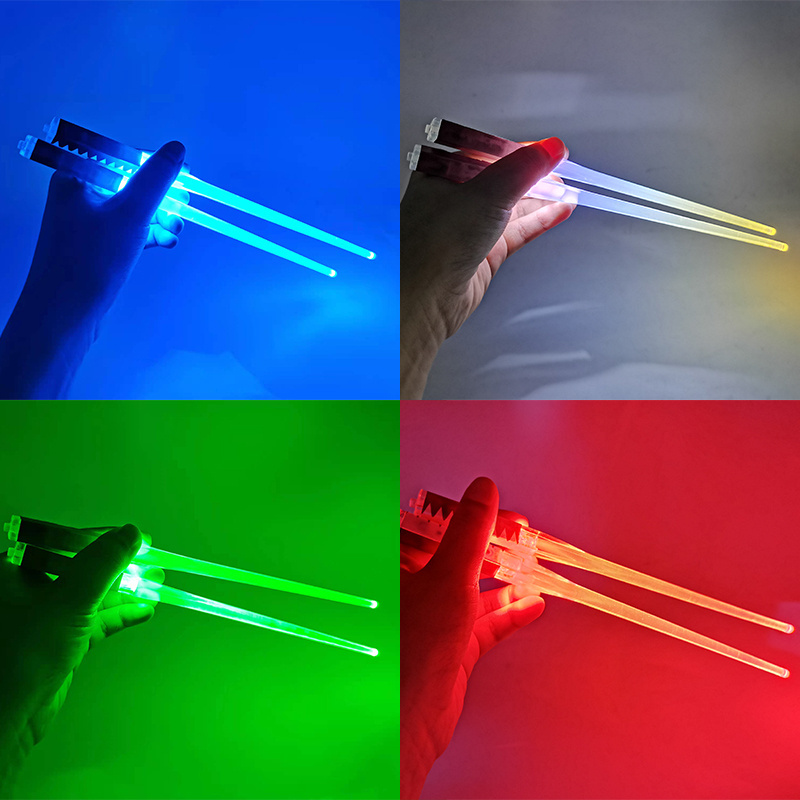 Lightsaber Chopsticks Light Saber Chop Sticks Reusable Sushi Light Up Sabers