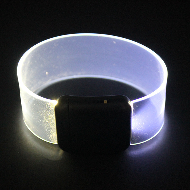 New Party Product Custom Light Up Wristband Led Magnetic Bracelet For Concert