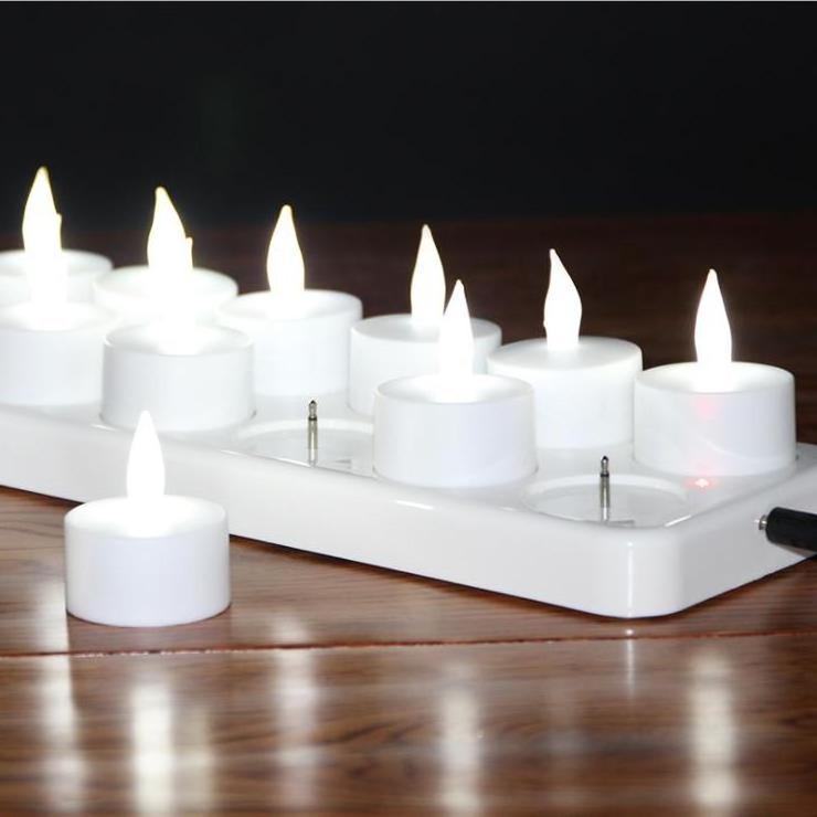 USB charging electronic candle remote controlled led candle