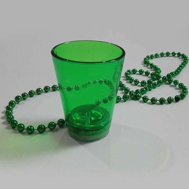 Plastic Light Up Flashing Liquid Activated LED Shot Glass/Cups