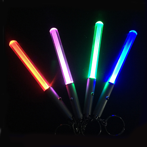 Flashlight Keychain Multi color 12 cm Led Glow Light Up Stick