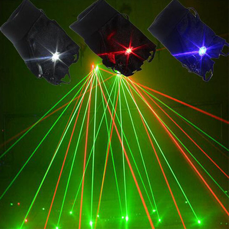 Party Decoration Led Light Up Party Gloves Led Laser Glove