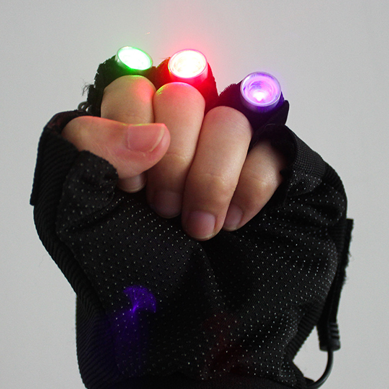 Party Decoration Led Light Up Party Gloves Led Laser Glove