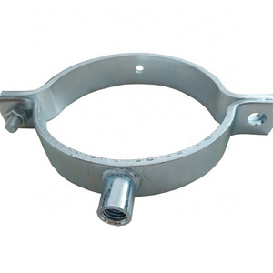 Heavy Duty Pipe Clamps Electric Galvanized Anchor Ear Pole Clamp