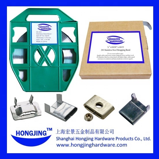 stainless steel strap for manual strapping