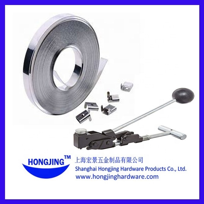 stainless steel strap for manual strapping