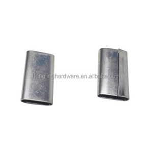 Push Type Steel Strapping Buckle Banding Clip for Regular Duty Steel Banding