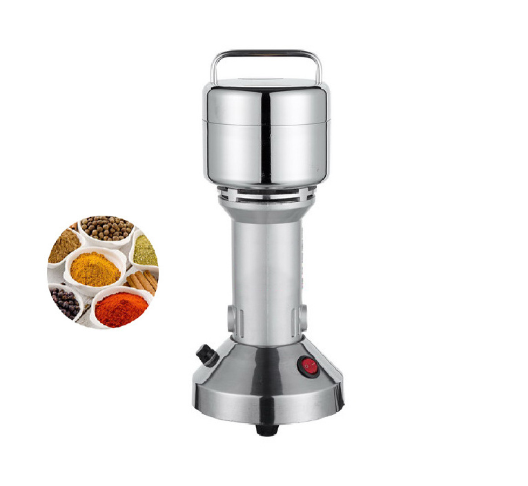 100g Vertical Copper Motor Aluminum Crushing Aluminum Grinder Bin Mill Corn Grinder For Chicken Feed