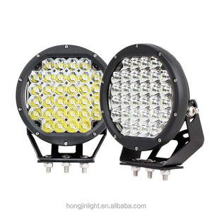 Factory Price 96W Round 9inch Black or Red Led Work Light 12V 24V offroad Led Headlight For Jeep Truck