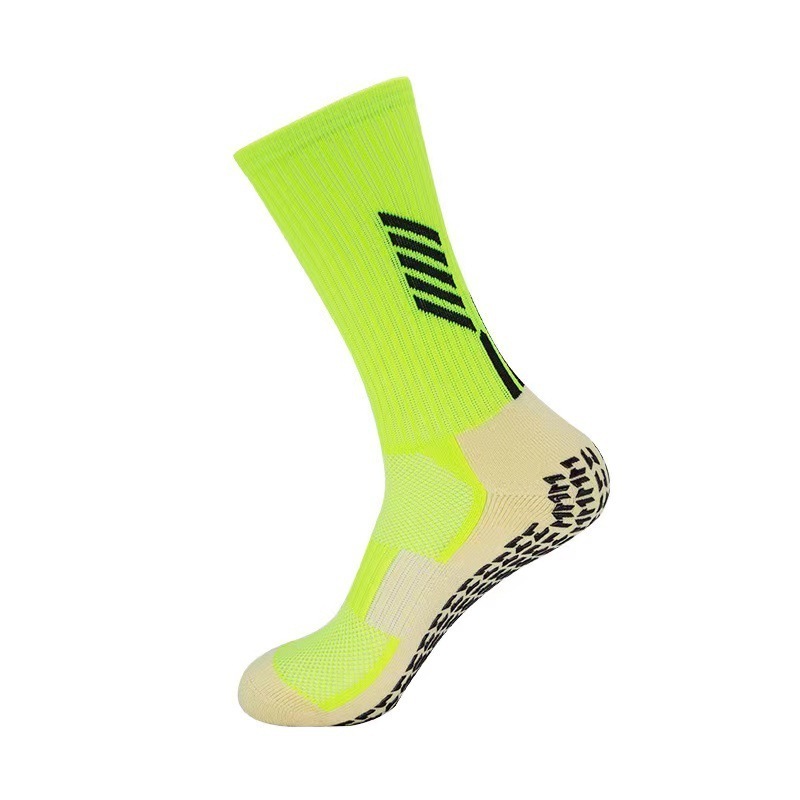 2024 Custom Quick Dry Team Soccer Football Socks Wholesale Sole Anti Slip Non-Slip Middle Tube Training Grip Sports Socks