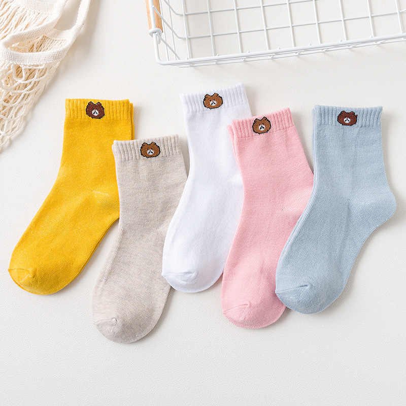 Latest Promotion Price Summer Baby Boy Girl Kids School Socks Wholesale Custom Cute Children Cotton Socks