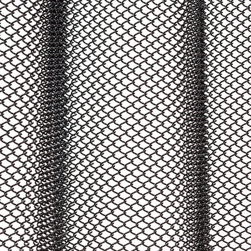 Stainless Steel Fireplace Decorative Curtains Cascade Metal Coil Curtain Metal Mesh Chain Drapery Fabric Decorative Wire Mesh