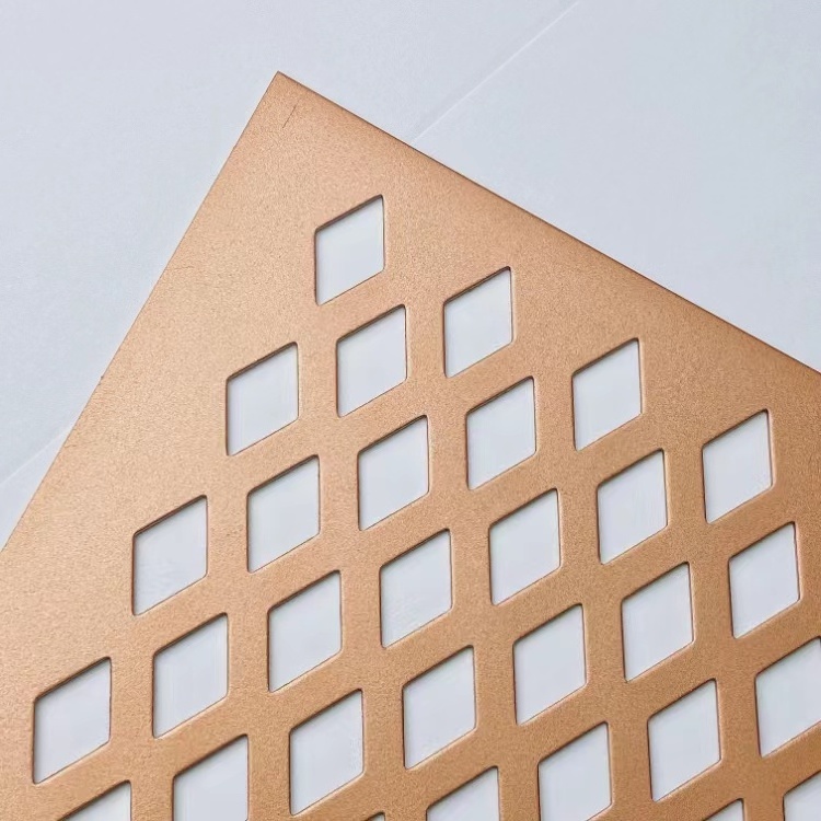 Round hole perforated sheet for acoustic insulation Sound-absorbing panels