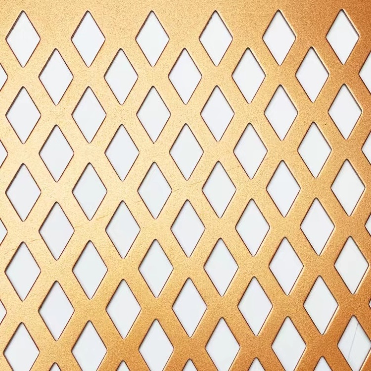 Round hole perforated sheet for acoustic insulation Sound-absorbing panels