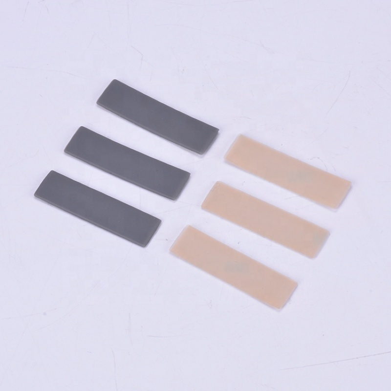 custom anti-slip silicone rubber feet pads with self-adhesive tape for electronics device