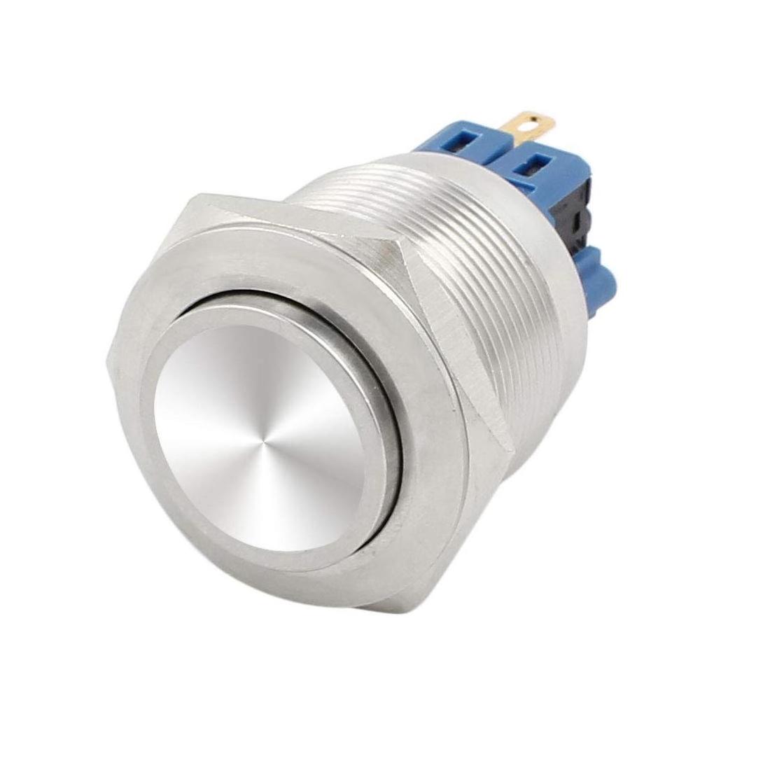 HONGJU PB-02A-25-RF-X Custom Excellent High Round Head Momentary Stainless Steel Hand Hold Push Button Switch