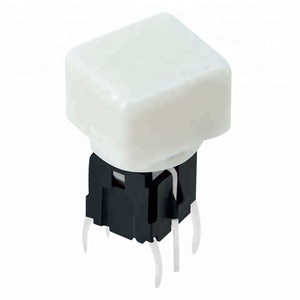 Momentary 9*9mm 50mA 12V DC Illuminated tactile pushbutton switch