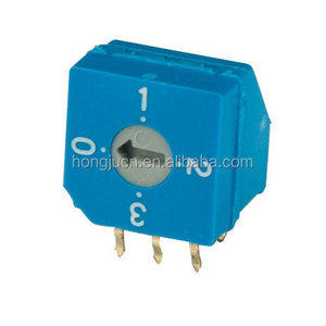 HongJu RR3400 Waterproof Rotary dip switch 4 positions