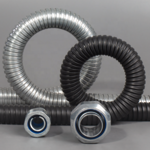 6/8/10/12/16mm 20mm 3/8 1/2 inch Metallic Flexible PVC Conduit Manufacturer Metal Tubing