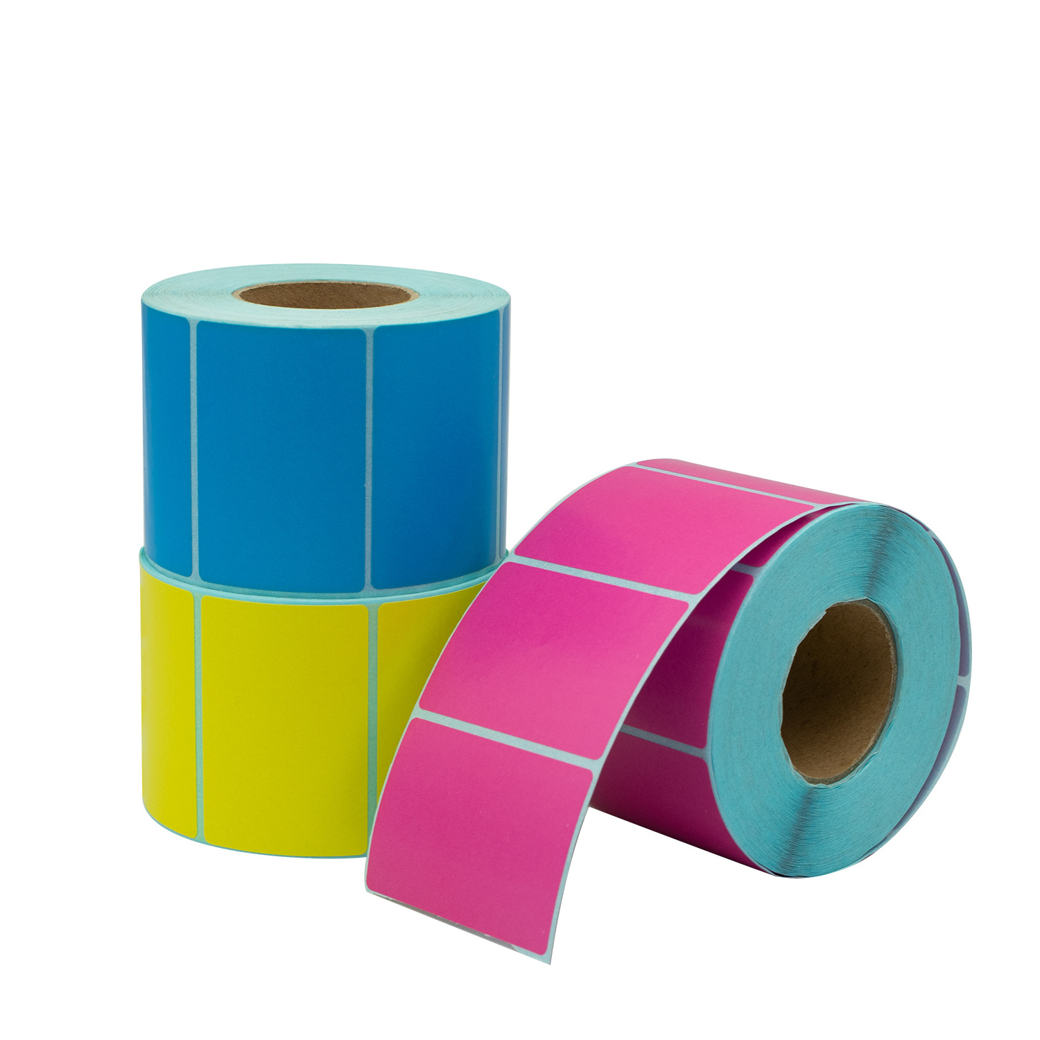 Adhesive Label 58x40 57x40 80x80 Paper Manufacturer Thermal Transfer Direct Thermal Labels Jumbo Roll