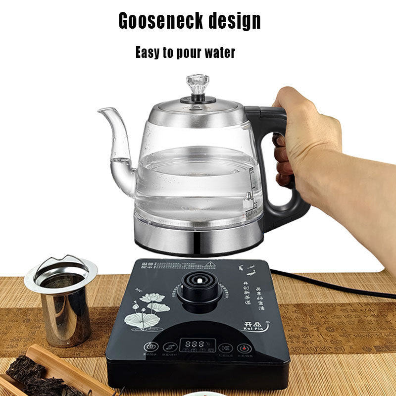 tea gooseneck  glass hotel travel kettle electric small stainless steel smart electric kettle making machine