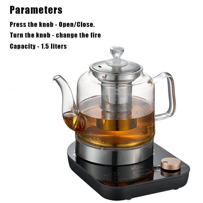 gooseneck  hotel  glass electric smart kettle cordless electric kettle turkish electric tea kettle