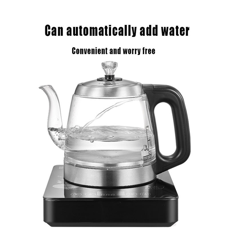 gooseneck  hotel  glass smart electric tea kettle and pot temperature control electric kettle and pot