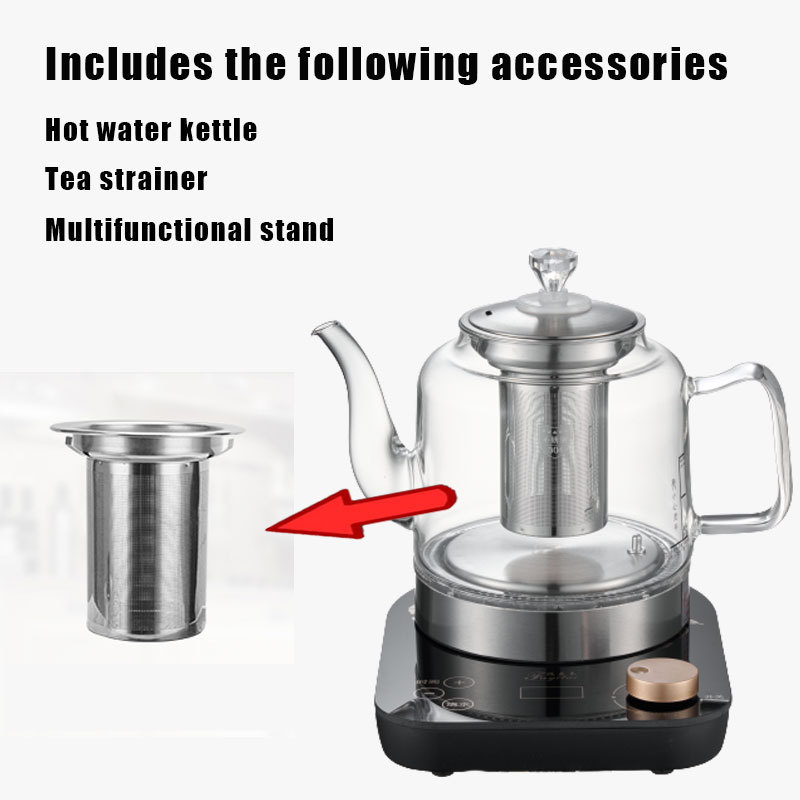 gooseneck  hotel  glass electric smart kettle cordless electric kettle turkish electric tea kettle