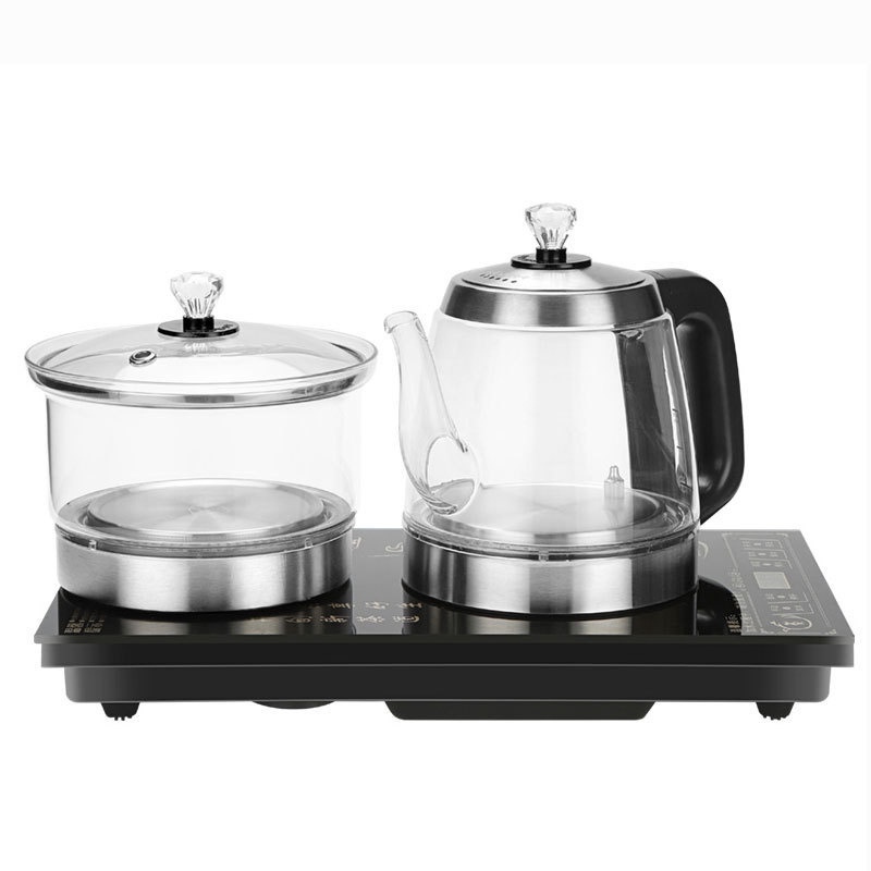 Steamable and boilable With sterilizer pot 360 tea new water boiler gooseneck electric tea kettle electric glass electric kettle