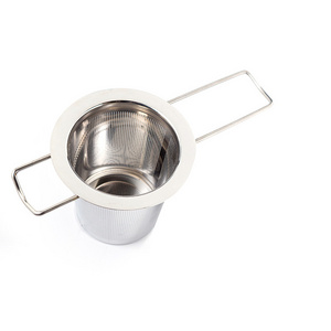 Stainless Steel Mesh Tea Infuser Reusable Tea Strainer Teapot Tea Leaf Spice Filter Kitchen Accessories