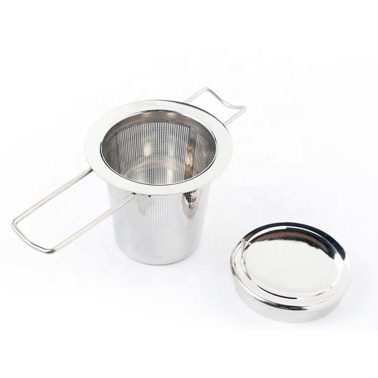 Stainless Steel Mesh Tea Infuser Reusable Tea Strainer Teapot Tea Leaf Spice Filter Kitchen Accessories